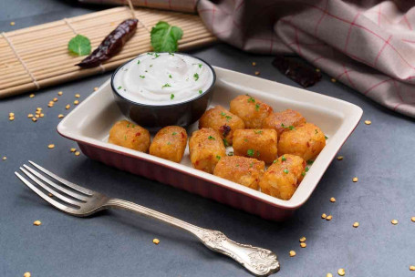 Shots De Pommes De Terre Au Piment (Avec Trempette À La Mayonnaise Gratuite)