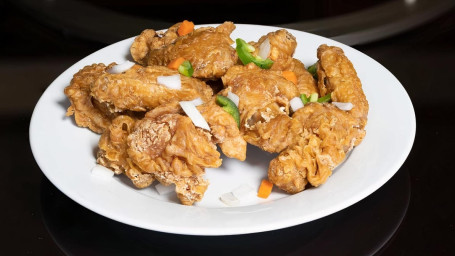 Salty Pepper Chicken Wings Jiāo Yán Jī Chì