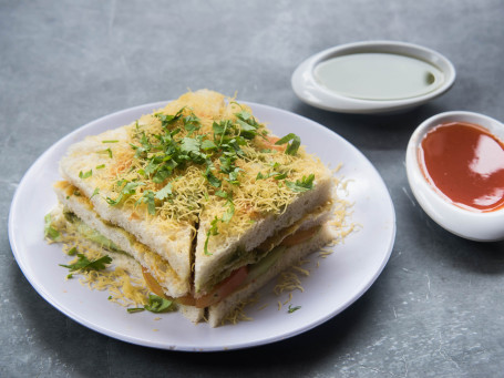 Aloo Vegetable Mixed Grilled Sandwich