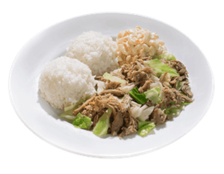 Mini Kalua Pork Plate With Cabbage