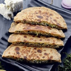 Paneer Cheese Gobi Jain Paratha