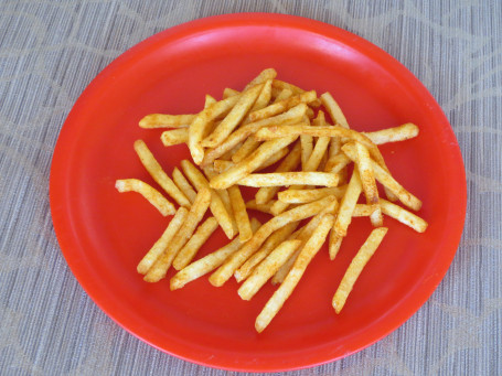 French Fries With Only Peri Peri Masala Topping