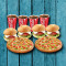 2 Cheese Burst Pizza [Medium 10 4 Classic Burger 4 Coke [250 Ml