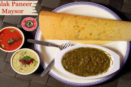 Palak Panir Mysore Dosa