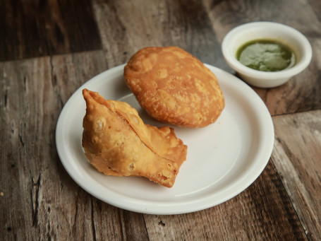 Samosa Kachori Mix (1 Plate 2 Pieces]