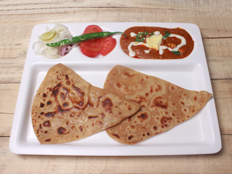 Paneer Lababdar And Triangle Paratha