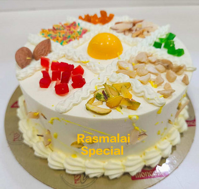 Ras Malai Cake (500 Grams)