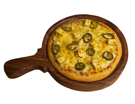 Pizza Paneer De Maïs Doré Et Jalapeno