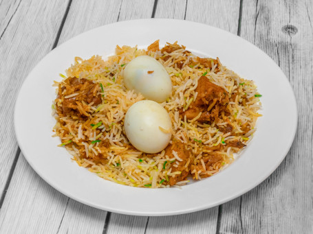 Chicken Egg Rainbow Biryani Full