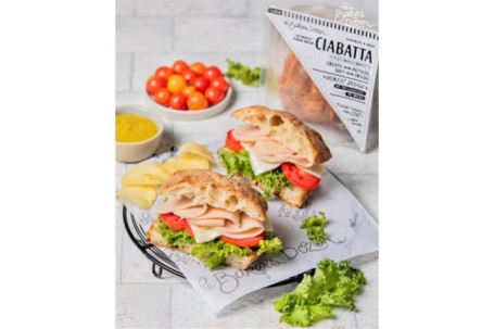 Ciabatta (100% Whole Wheat)