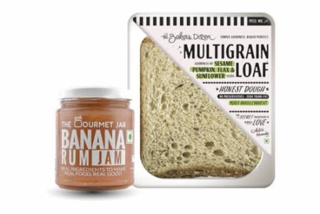 Multigrain Loaf+ Banana Rum Jam