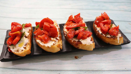 Bruschetta Tomato Ricotta [4 Pieces]