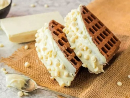 Swiss White Chocolate Waffle