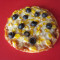 Sweet Corn And Black Olive Pizza