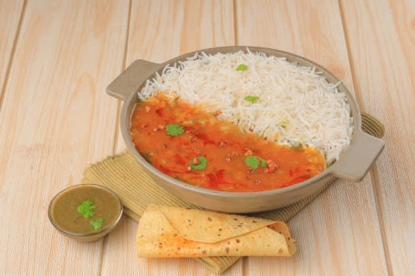 Garlic Dal Tadka Rice Bowl (500 Gm)