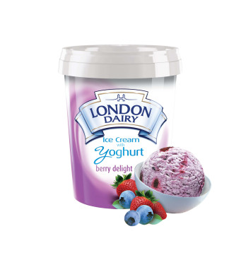 Yoghurt Berry Delight (Serves 4)