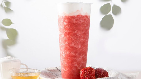 Strawberry Fruit Tea Blended