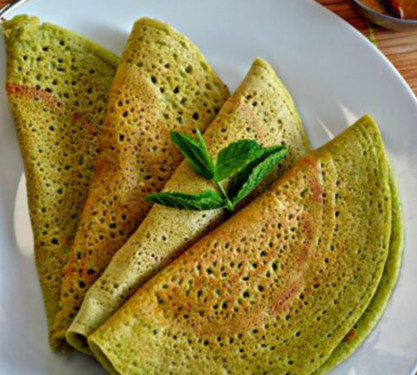 Pudina Chat Dosa (Butter)