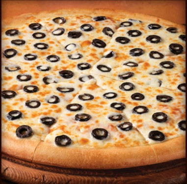 Cheese Olive Pan Pizza