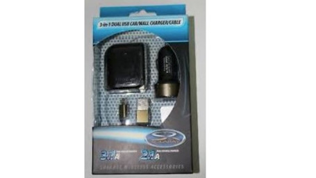 Chargeur De Voiture Double Usb 3,1 A