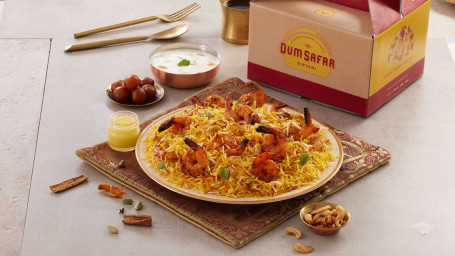 Overload Prawns Dum Biryani (Serves 1)