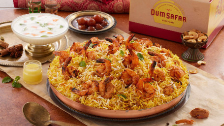 Prawns Dum Biryani (Serves 4)