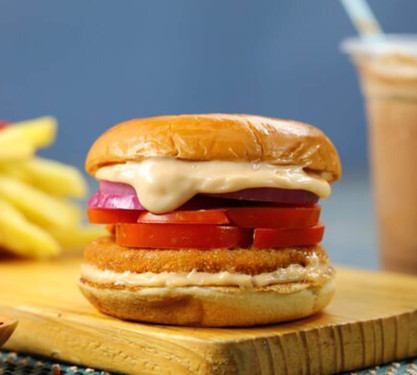 Aaloo Tikki Creamy Burger [Medium]