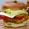 Paneer Burger With (Mozzarella Cheeze)