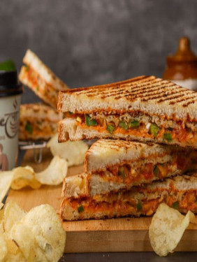 Schezwan Cheese Grilled Sandwich [210 Grams]