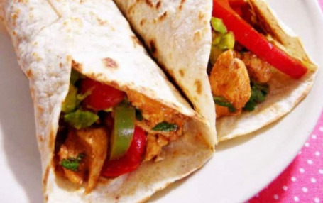 Kadhai Chicken Wrap