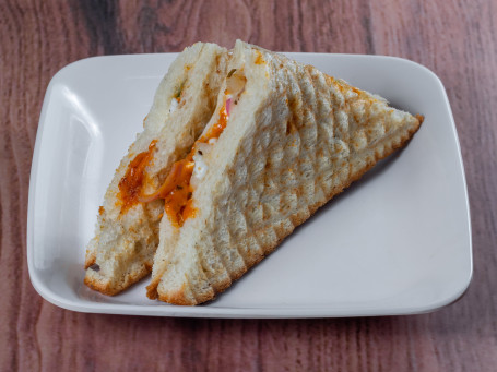 White Veg Grilled Sandwich