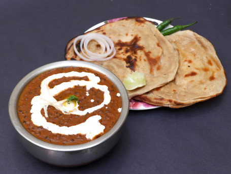 Dal Makhani 2 Laccha Paratha Serves 1