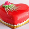 Heart Shape Valentine Cake