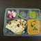Aloo Naan With Gravy Served With Salad Chutni