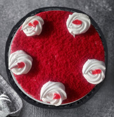 Half Red Velvet Cake