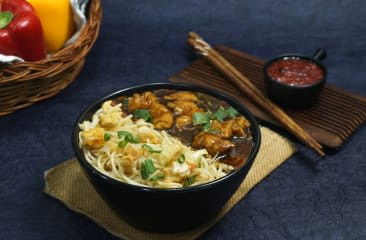 Chicken Manchurian Noodle Box