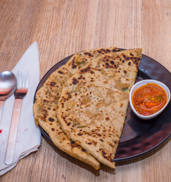 Mixed Paratha With Butter