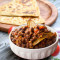 Plain Paratha With Kala Chana Chhole [4 Pieces]