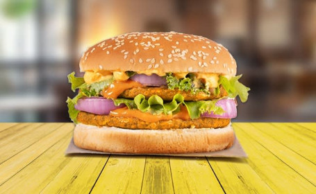 Jattputt Poulet Double Patty Burger