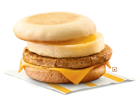 Egg Sausage Mcmuffin