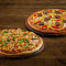 Deux Combos De Pizzas Classiques Sans Légumes