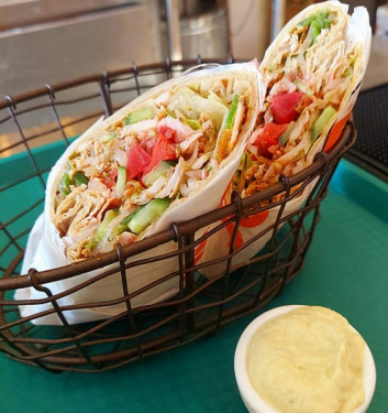 Peri Peri Chicken Pita Wrap