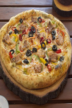 Pesto Wood Fired Pizza Half Half