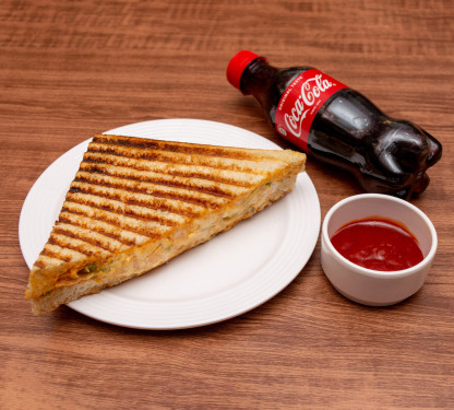 Grilled Sandwich Coke