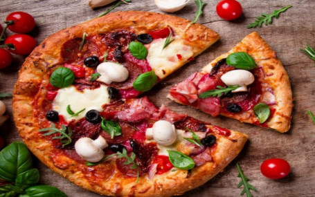 Mushroom Spice Pizza