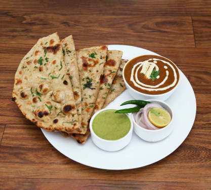 Dal Makhni With 3 Tandoori Roti