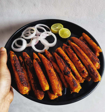 Roasted Baby Corn With Chili And Lime