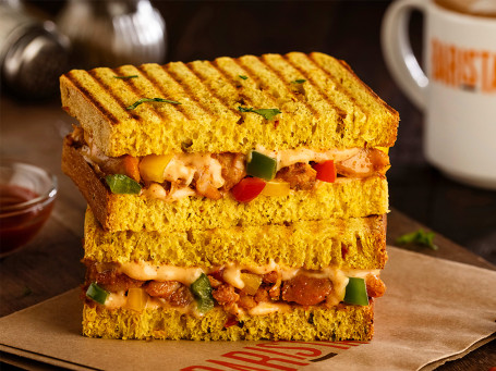 Chicken Tikka In A Curry Bread (Recommended)