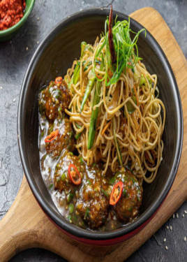 Manchurian Hakka Noodles Bowl