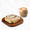 Cinnamon Roll With Cream Cheese [Eggless] Cappuccino Hot